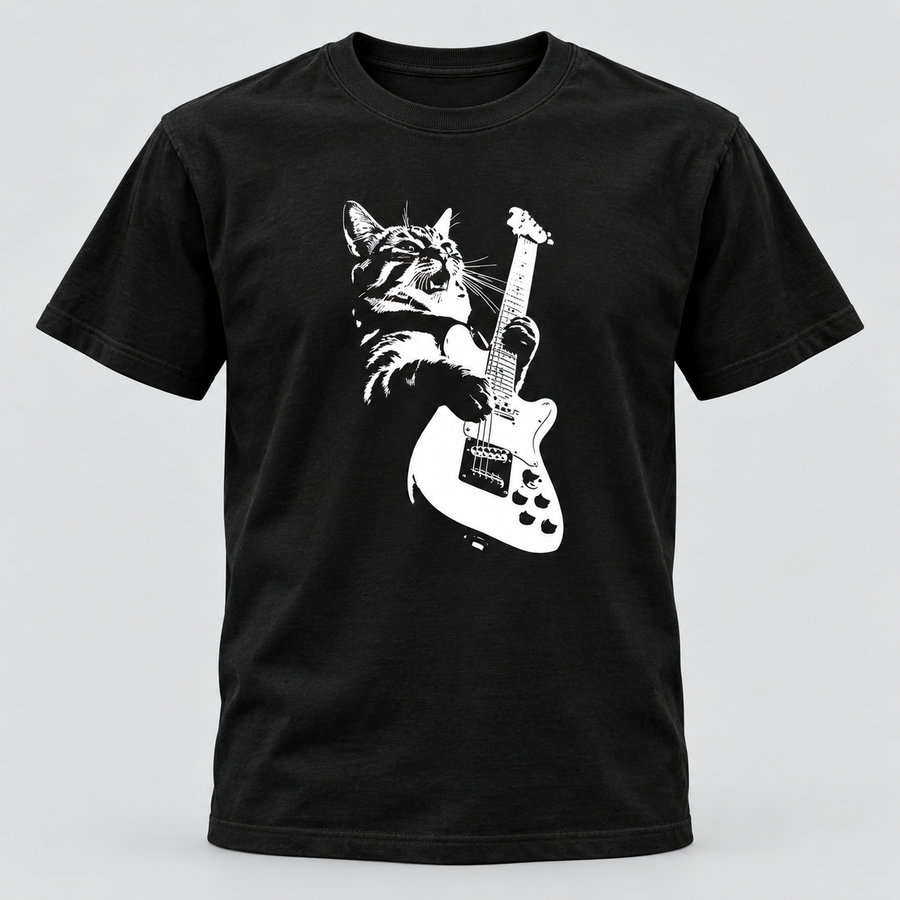 Guitar Cat Artwork