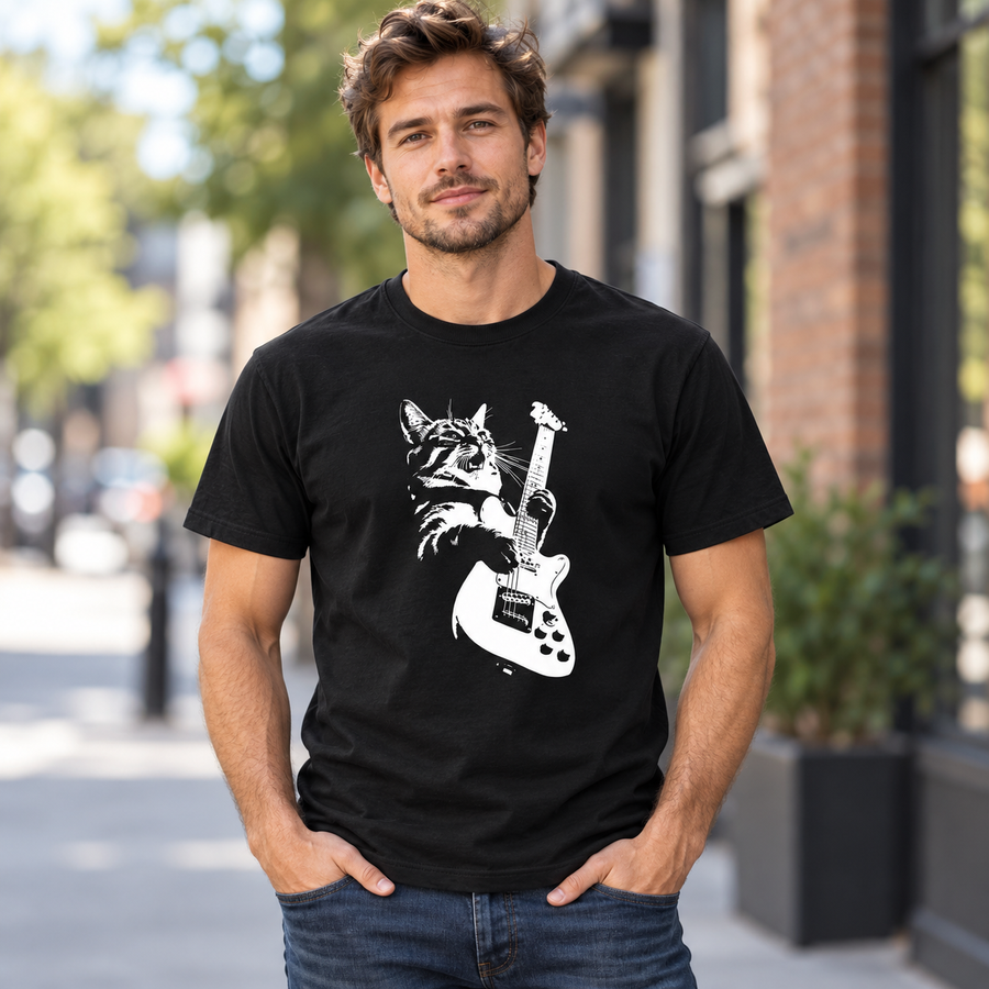 Guitar Cat Artwork
