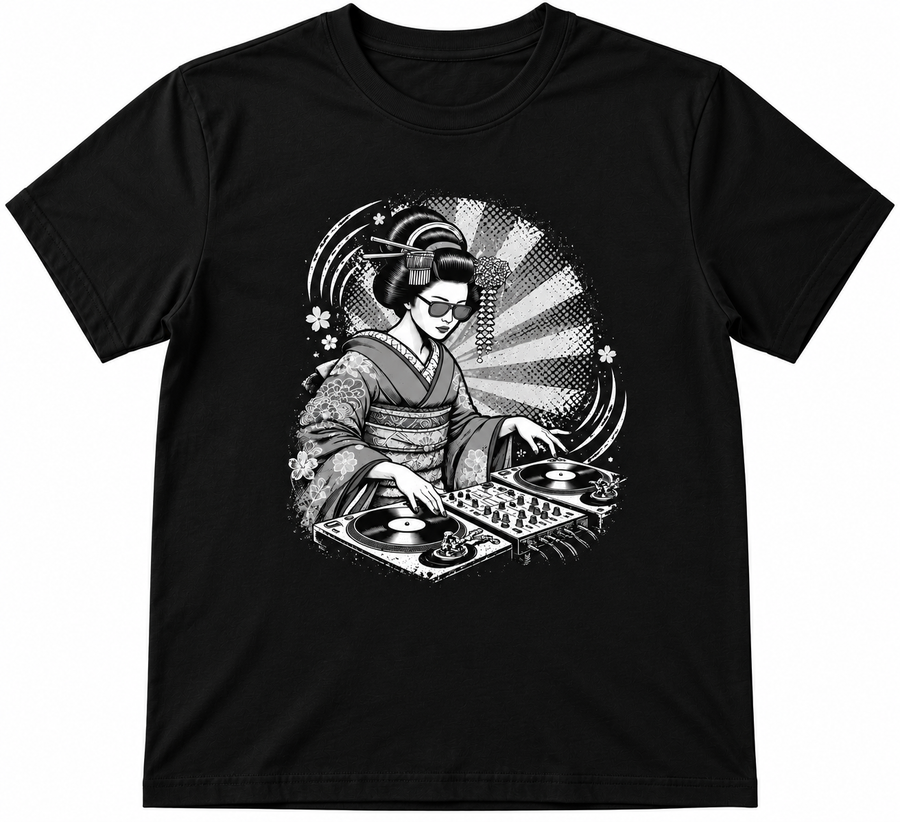 Geisha DJ Graphic