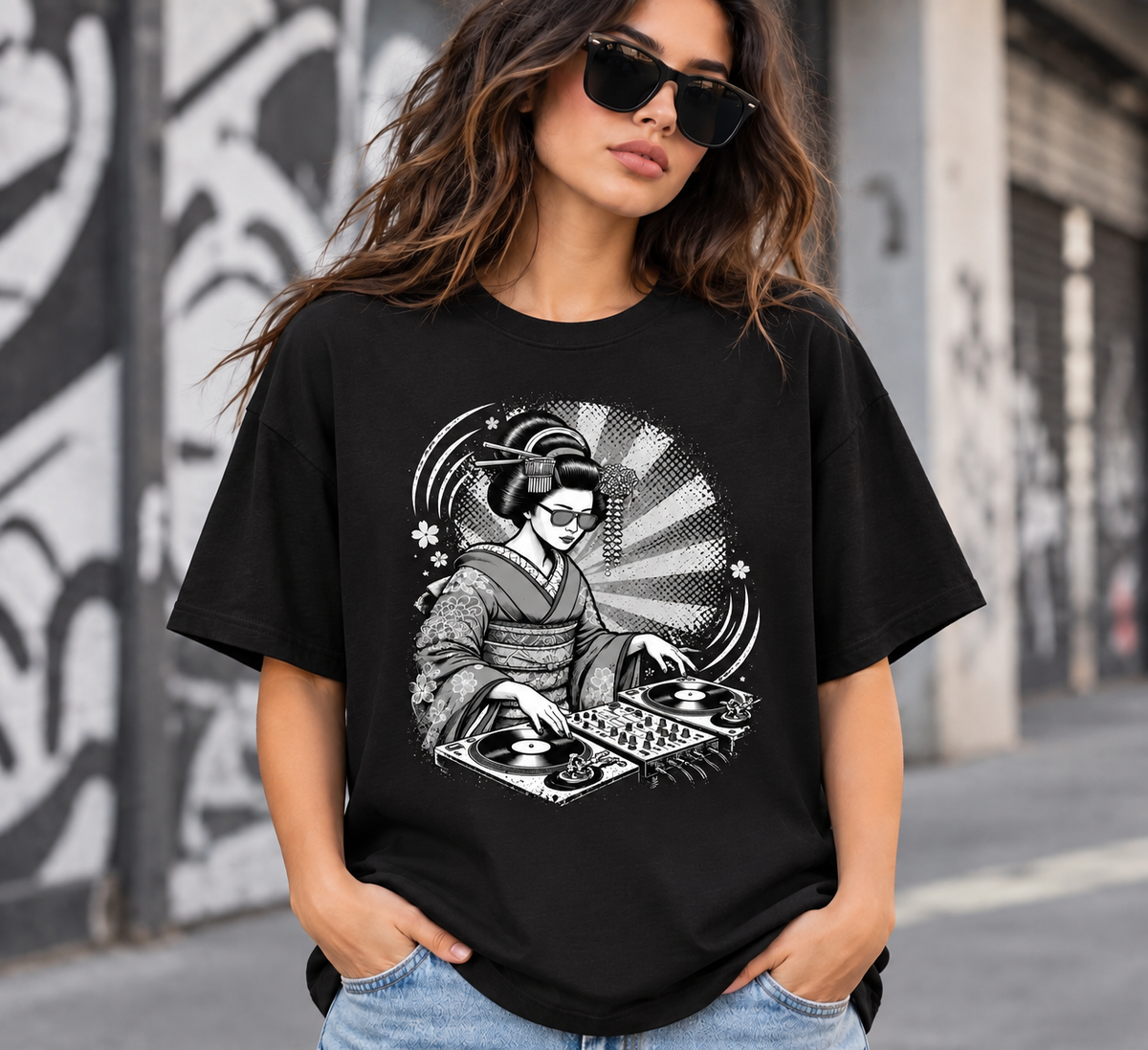 Geisha DJ Graphic