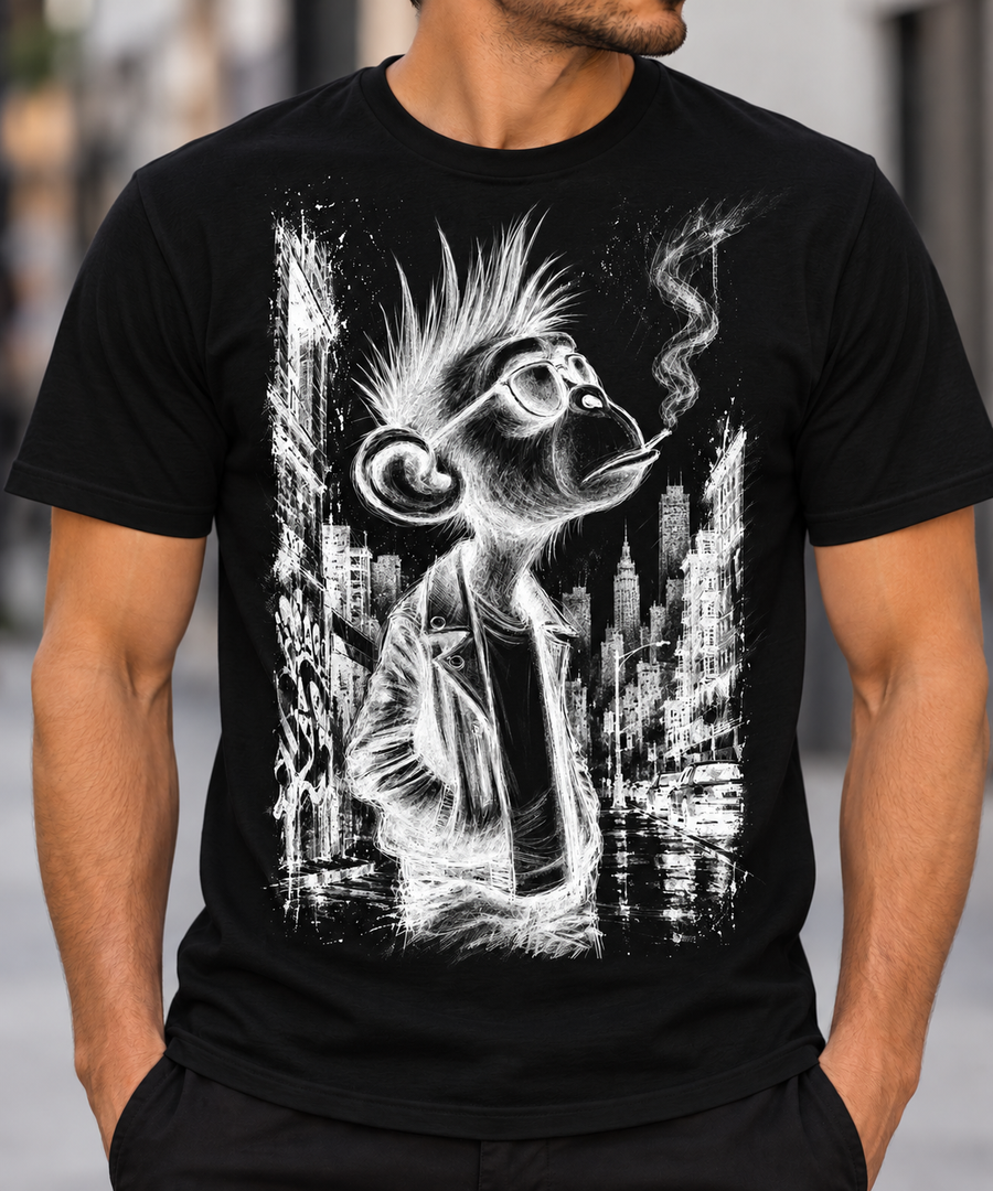 Urban Graffiti Monkey