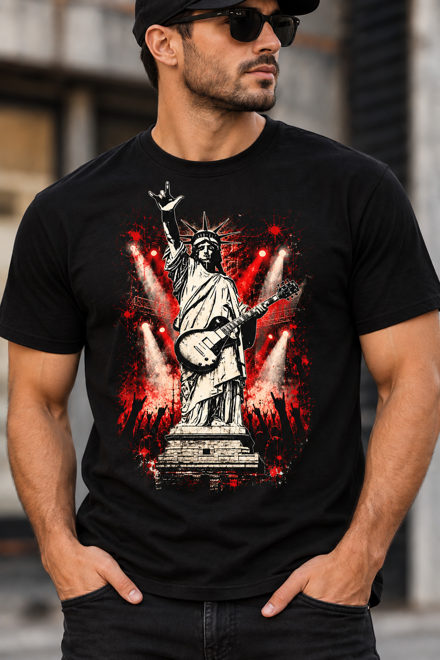 Rock Liberty Guitar